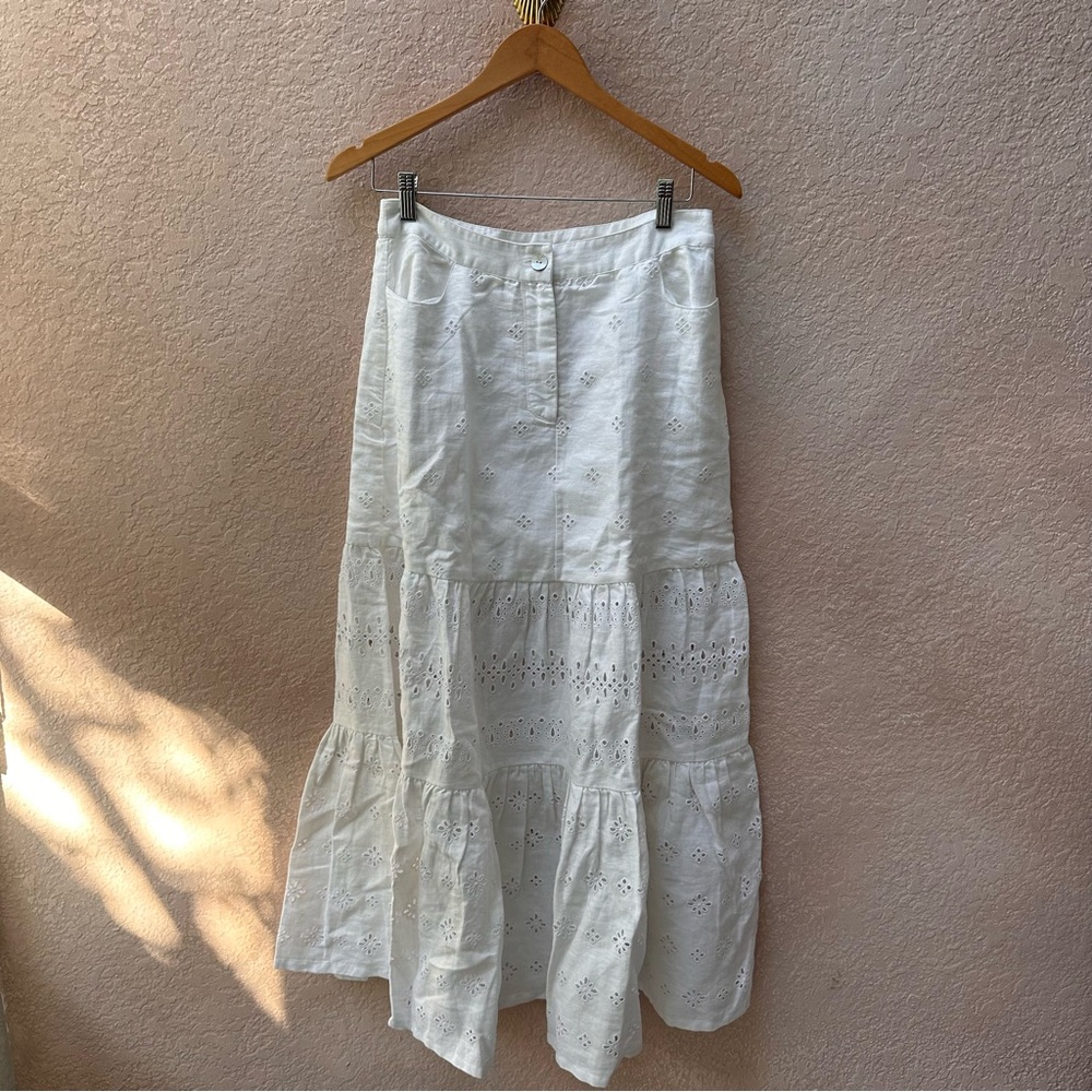 Johnny Was Cielito Tiered Skirt - Picture 5 of 9